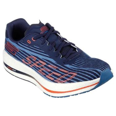 Imagem de Tênis Skechers Go Run Razor 4 Masculino 42 Azul Marinho-Masculino