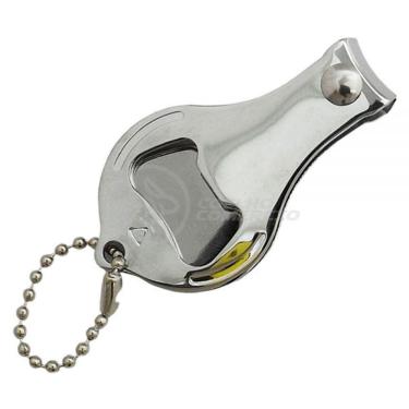 Imagem de Kit 10 Cortador Unha C/ Lixa Inox Abridor Garrafa Chaveiro
