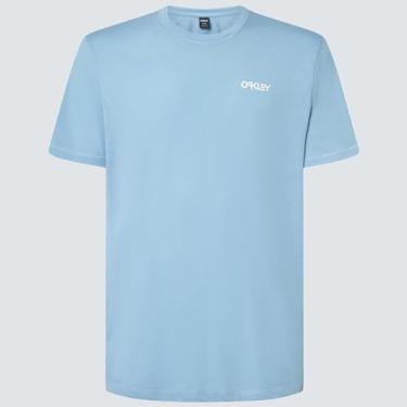 Imagem de Oakley Camiseta unissex adulto Clashort Sleeve B1b azul, XGG EUA