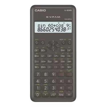 Imagem de Calculadora Científica, Preta, Visor de 2 Linhas com 10 Dígitos, 240 funções, FX-82MS-2-W4-DH, CASIO  CASIO
