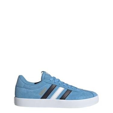 Imagem de adidas Tênis masculino Vl Court 3.0, Azul claro/branco/preto, 43