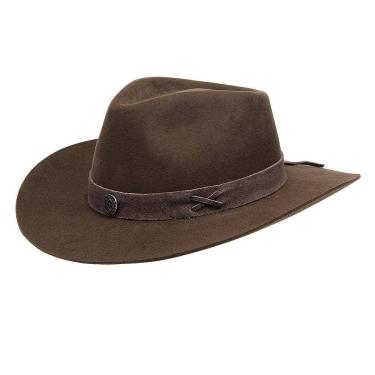 Imagem de Chapéu Country Marrom de Feltro Marcatto 30573