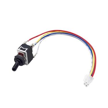 Imagem de Maigoo Interruptor de corrida/reboque de carrinho de golfe 73125-G01 com fios de conexão serve para carrinho de golfe elétrico EZGO 1994 - TXT DCS PDS, substitui 633114-1 ano de garantia