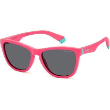 Imagem de Óculos de Sol Polaroid 8056 S 8KJ 49M9 Rosa Masculino - Rosa - Masculino - Único-Masculino