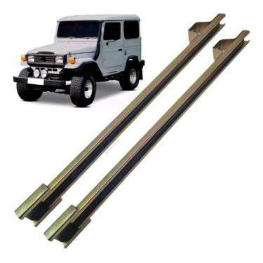 Imagem de Par Guia Lateral Vidro Dianteiro Toyota Bandeirante - SHALOMCAR