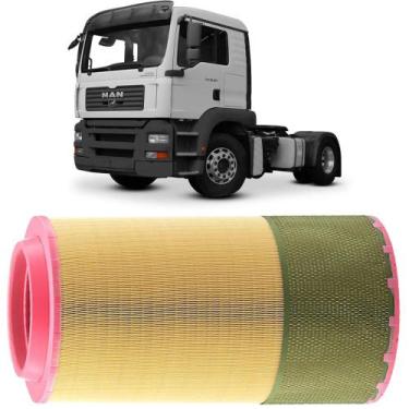 Imagem de Filtro Ar Man Truck TGA 18310 18350 18390 D2066 2004 a 2007 MANN-FILTE