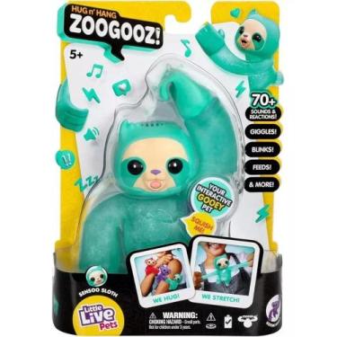 Imagem de Little Live Pets Hug N' Hang Zoogooz Sensoo Sloth F0141-0