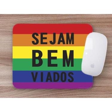 Imagem de Mouse Pad Emborrachado Personalizado Imagens Criativas Olho Grego - De