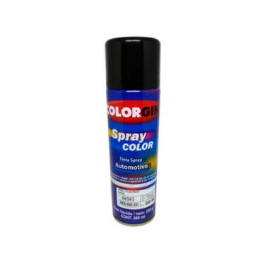 Imagem de Spray Automotivo Colorgin Preto Brilhante 300ml - Sherwin Williams