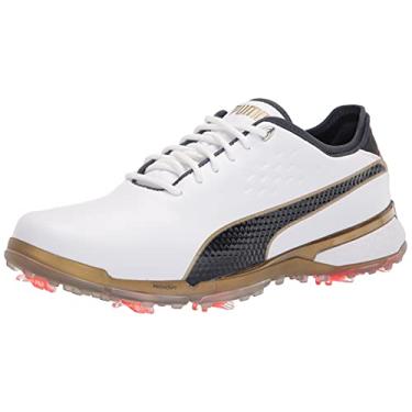 Imagem de PUMA Tênis de golfe masculino Proadapt Delta, Puma Blazer branco-marinho, 42