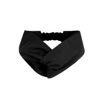 Imagem de Faixa de Cabelo Bandana Preto Chef Cozinha Restaurante - CASACHA