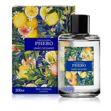 Imagem de Deo Colônia Phebo Limão Siciliano 200 Ml Granado, 200ml