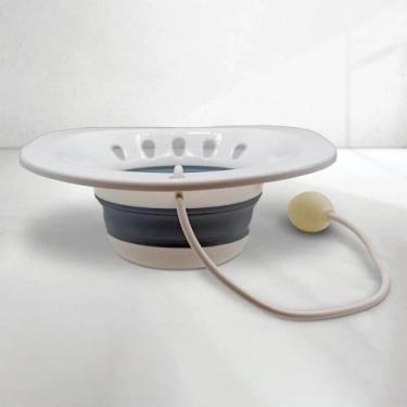 Imagem de Bacia Banho de Assento Retrátil para alívio da Hemorroida, limpeza ínt