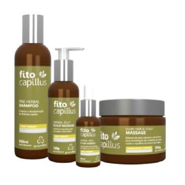 Imagem de Kit Grandha Fito Capillus Fine Herbal Terapia Capilar