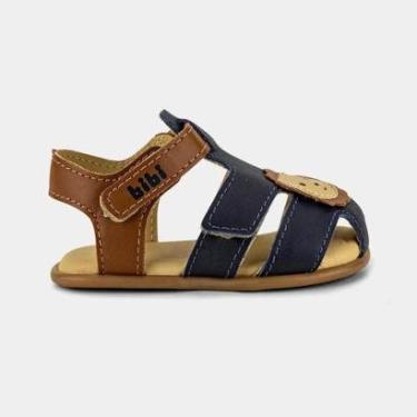 Imagem de Sandália Infantil Bibi Afeto 2.0 Azul Marinho de Leão-Masculino