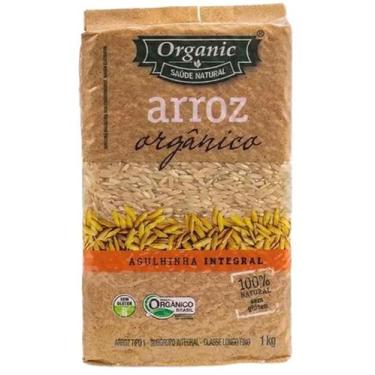 Imagem de Arroz Agulhinha Integral Orgânico Organic 1Kg