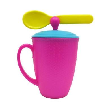 Imagem de Caneca Térmica Fofa Livre de BPA/ Funny Mug / Canequinha Colorida - So