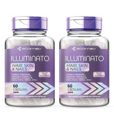 Imagem de 2Un  Acido Hialuronico  Colageno Hidrolisado + Biotina Vit C E B Zinco