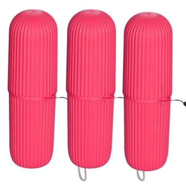 Imagem de Porta Escova De Dente Estojo Multiuso Para Viagem 3 Unidades - Ladiv, 