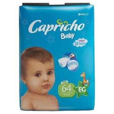 Imagem de Fralda Infantil Capricho Baby Super Jumbo, EG