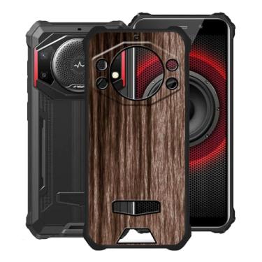 Imagem de KJYFOANI Capa para Fossibot F101 Pro, capas de proteção antiarranhões pretas à prova de choque, capa de proteção antiarranhões com queda de 360°, capa fina de silicone macio ultrafina para Fossibot