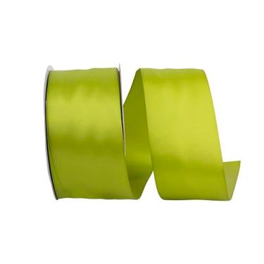 Imagem de Reliant Ribbon Cetim de dupla face - Fita Dfs, 5,8 cm x 47,6 m, grama verde