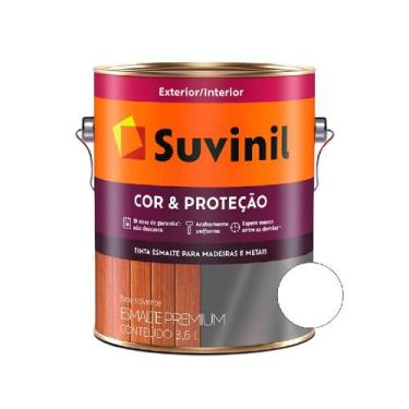 Imagem de Tinta esmalte premium cor e proteção brilhante branco 3,6lt - 000075