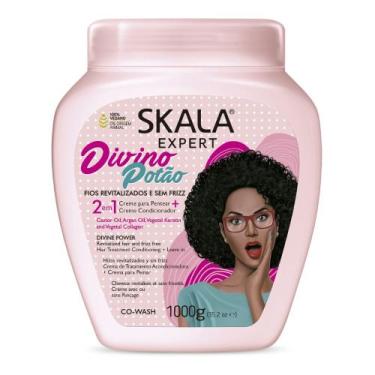 Imagem de Creme Skala Expert 2 em 1 Divino Potão Fios Revitalizados e Sem Frizz 