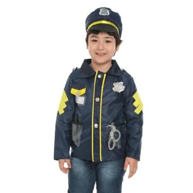 Imagem de Fantasia Infantil de Policial Completa com Acessórios - Sulamericana, 