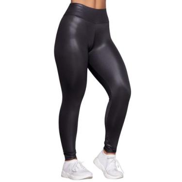 Imagem de Calça Legging Cirrê Fitness Vekyo Modas Feminina Roupa Academia Corrid