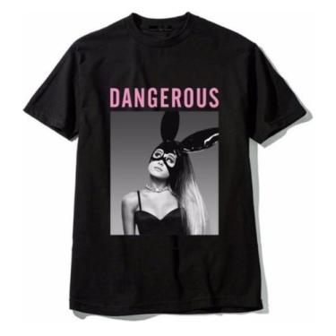 Imagem de Camisa Ariana Grande Dangerous Woman Camiseta Unissex - SEMPRENALUTA, 