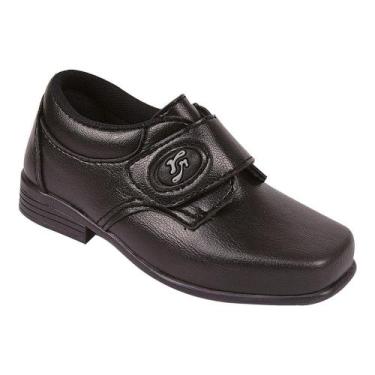 Imagem de Sapato Social Infantil Menino Brasão Preto - Raniel Calçados, 20