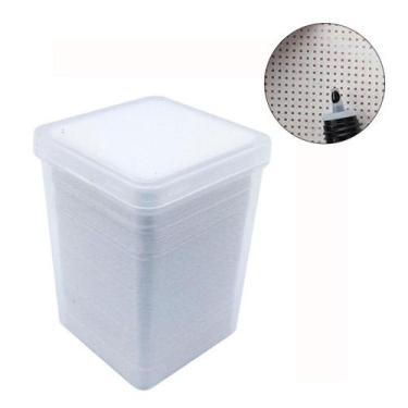 Imagem de Algodão Quadrado para Limpeza Facial, Remoção de Maquiagem, Esmalte - 