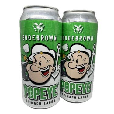 Imagem de 2 Cerveja Popeye Germany Larger 473ml Puro Malte Progressive - Popeye 