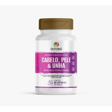 Imagem de Cabelo Pele e Unha 60 Cápsulas - Jatobá Produtos Naturais