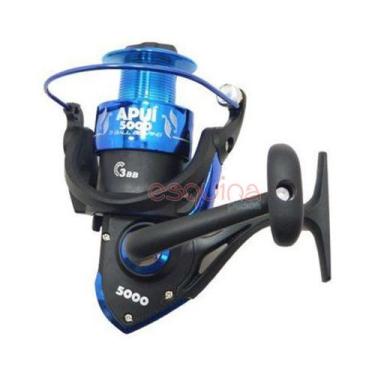 Imagem de Molinete Apuí 6000 - 3 rolamentos - Polo Imports, Azul