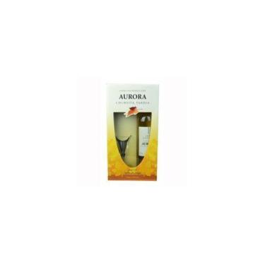 Imagem de Kit vinho aurora colheita tardia + taça 500 ml
