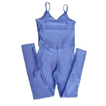 Imagem de Macacão Longo Feminino Fitness Legging Empina Bumbum UV+50 - Estação F