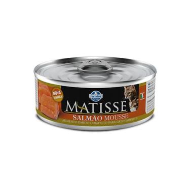 Imagem de Ração Úmida Matisse Mousse Salmão para Gatos Adultos - 85gr - VETLIFE