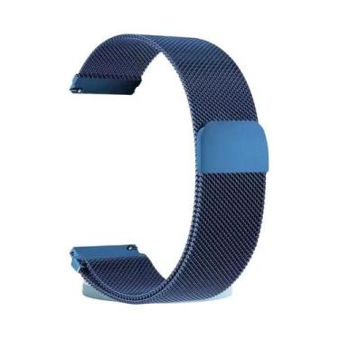 Imagem de Pulseira Milanesa de 20mm e 22mm para Amazfit GTS 2/2e/3/4, GTS 2 Mini