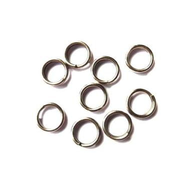 Imagem de 20 Argolas 1 em aço inox para isca artificial 4,50 mm x 0,90 mm - RVP