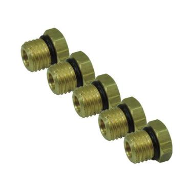 Imagem de Kit 5 Conexão Tampao Válvula Mbb Diversas  12 Mm X 1,5 Mm - LNG