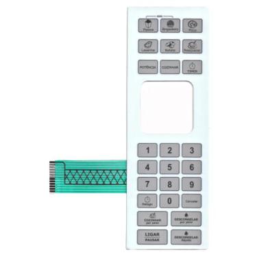 Imagem de Membrana teclado Para Microondas Philco Pmo 25b Bc Branca - TND