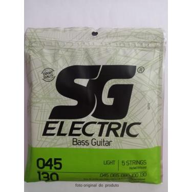 Imagem de Encordoamento SG 045 níquel para Baixo 5 cordas tensão leve