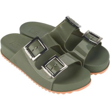 Imagem de Sandália Zaxy Partner III com Fivelas Modelo Slide Ultra Confortável M