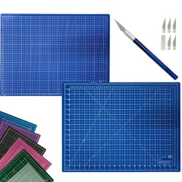 Imagem de Base Placa de Corte A2 60x45cm Patchwork Artesanato Costura Dupla Face