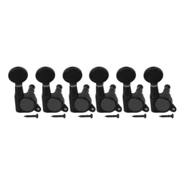Imagem de FLEOR Conjunto de chaves de afinação de afinação com 6R seladas para guitarra Fender Stratocaster Telecaster