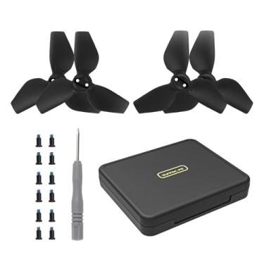 Imagem de 4 Pcs NEO Propellers Blades 2016S Props + Storage Case for DJI NEO Accessories