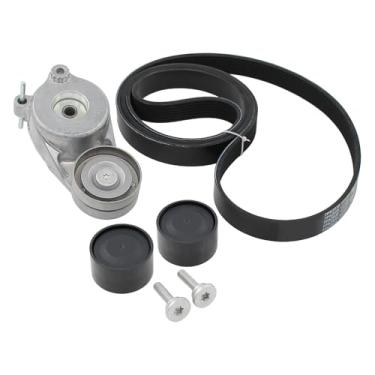 Imagem de MOTOKU Kit tensor de correia de transmissão do motor com polias intermediárias para Mercedes-Benz Sprinter 3500XD 2018-2022 Sprinter 2500 3500 2010-2021 R350 GL350 2010-2012 R320 ML320 ML350 GL320