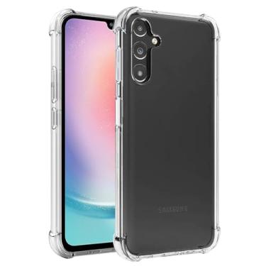 Imagem de Wanyuexes Capa para Galaxy A05S, para Galaxy A05, para Samsung A05S SM-A057F, capas de telefone de TPU transparente e macio, capa protetora fina à prova de choque transparente para Samsung Galaxy A05S